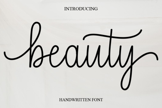 Beauty Font